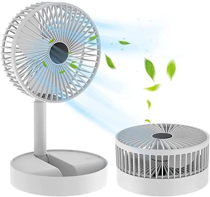 Powerful Rechargeable Table Fan – Portable USB Desk Fan for Home, Office & Travel❄️