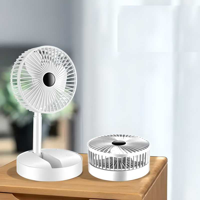 Powerful Rechargeable Table Fan – Portable USB Desk Fan for Home, Office & Travel❄️