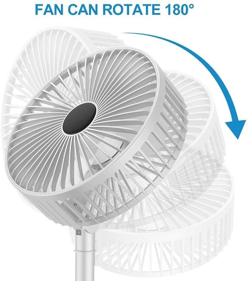 Powerful Rechargeable Table Fan – Portable USB Desk Fan for Home, Office & Travel❄️
