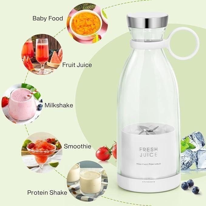 🍓 Portable Mini Juice Blender – Fresh Juice Anytime, Anywhere