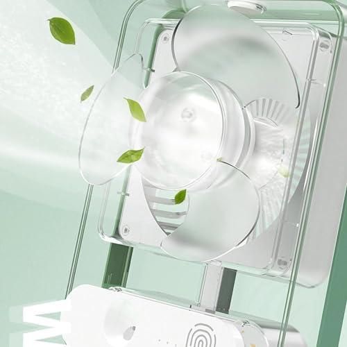 Rechargeable Mini USB Cooling Fan with Mist Spray – Portable Desk Air Cooler for Home, Office & Travel❄️